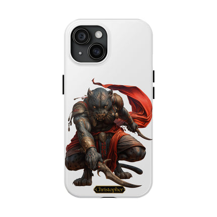 Kofi the Panther – Blade of the Night - iPhone Case