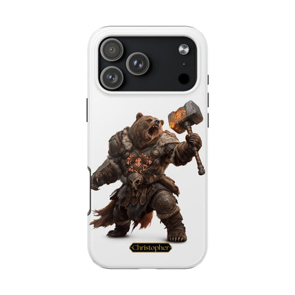 Boris the Bear – Hammer of the North - iPhone Case