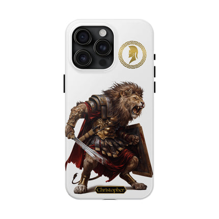 Maximus the Lion – Gladiator of the Arena - iPhone Case