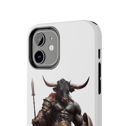 Leonas the Bull – Shield of Sparta - iPhone Case