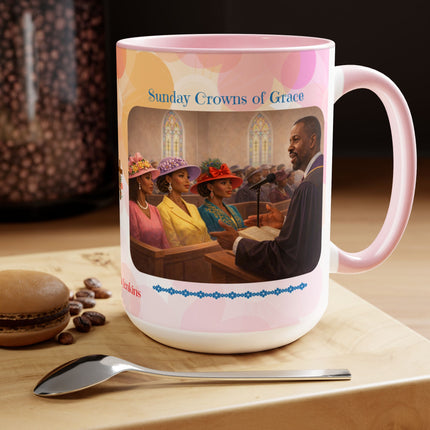 Sunday Crowns of Grace - 15oz mug