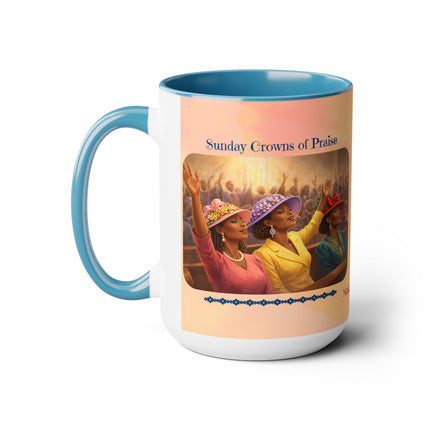 Sunday Crowns of Praise - 15oz mug