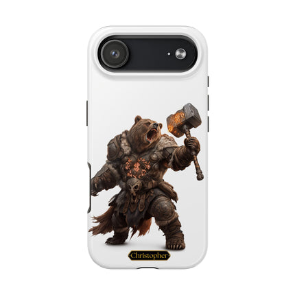 Boris the Bear – Hammer of the North - iPhone Case