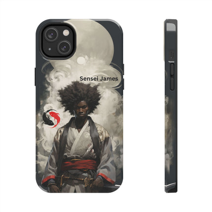 Black Samurai Warrior - iPhone Case - personalized