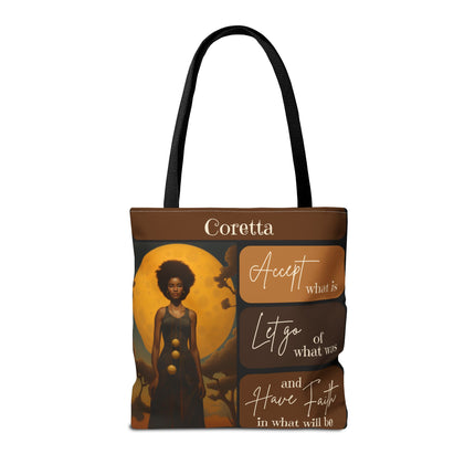 Accept What Is - Tote Bag - personalized