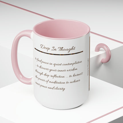 Deep In Thought - personalized mug