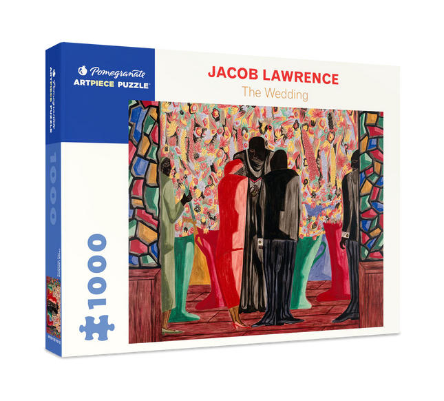 The Wedding 1000 Piece Puzzle by Jacob Lawrence