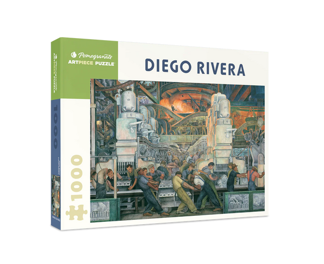 Detroit Industry 1000 Piece Puzzle by Diego Rivera