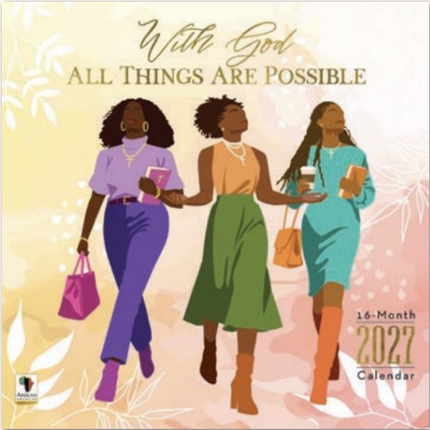 Woman Who Walks With God - 2027 Wall Calendar