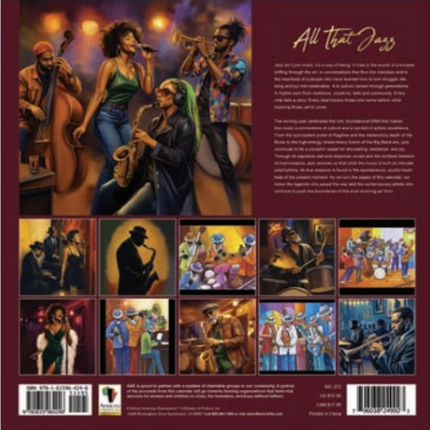 All That Jazz - 2027 Wall Calendar