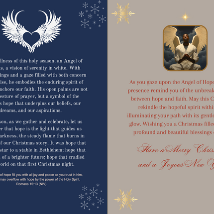 Angel of Hope - Christmas Cards