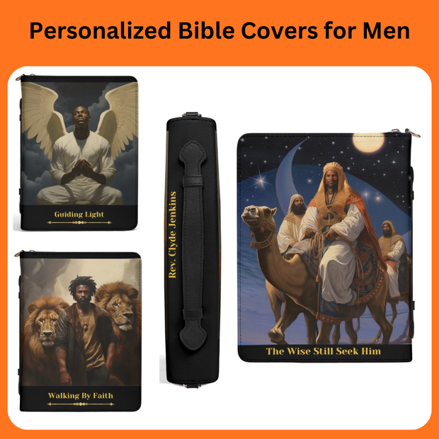 Personalized Bible Covers for Men