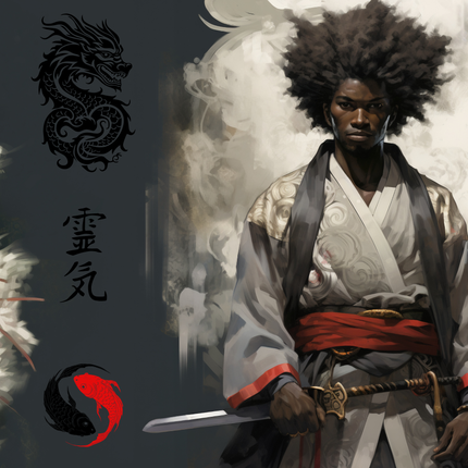 Black Samurai - Jigsaw Puzzle - 1000 Piece