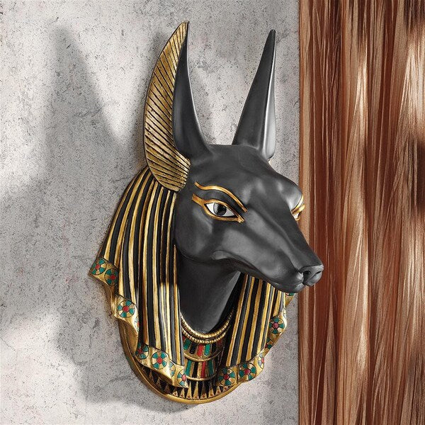 Egyptian Anubis Wall Sculpture