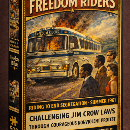 Freedom Riders - Jigsaw Puzzle - 500 Piece