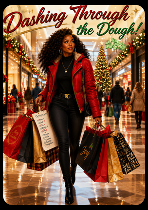 Dashing Through the Dough - Christmas Cards