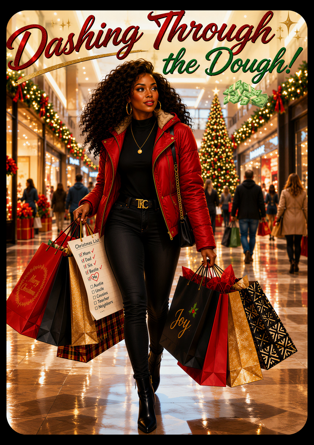 Dashing Through the Dough - Christmas Cards