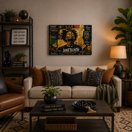 Juneteenth Urban - canvas print