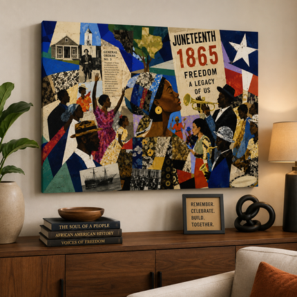 Juneteenth: Legacy of Freedom Canvas Print