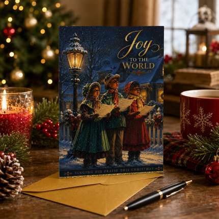 Joy To The World - Christmas Cards