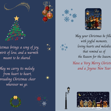 Joy To The World - Christmas Cards