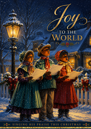 Joy To The World - Christmas Cards