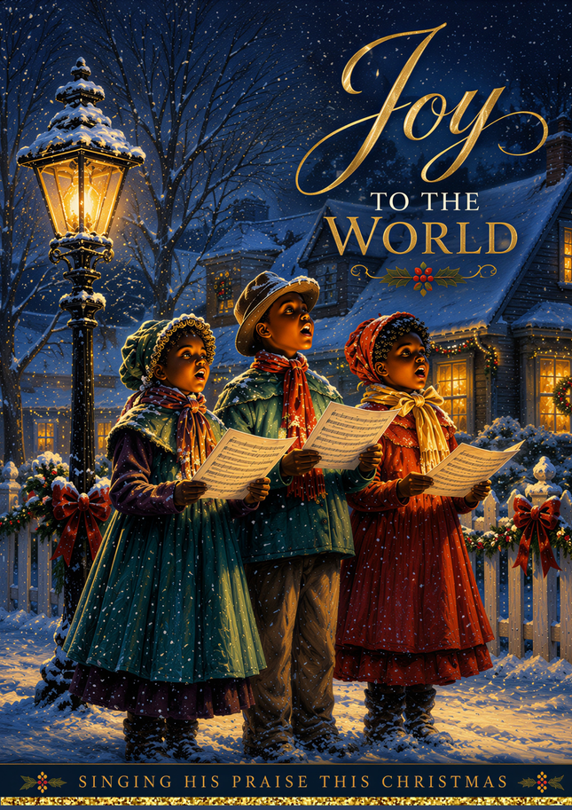 Joy To The World - Christmas Cards
