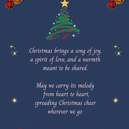 Joy To The World - Christmas Cards