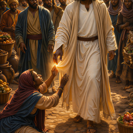 The Hem of His Garment - Jigsaw Puzzle - 500 pieces