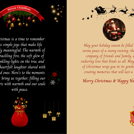 Merry Christmas Santa - Christmas Cards