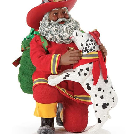 North Pole Company - African American Santa figurine