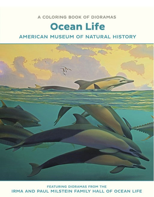 Ocean Life Dioramas Coloring Book