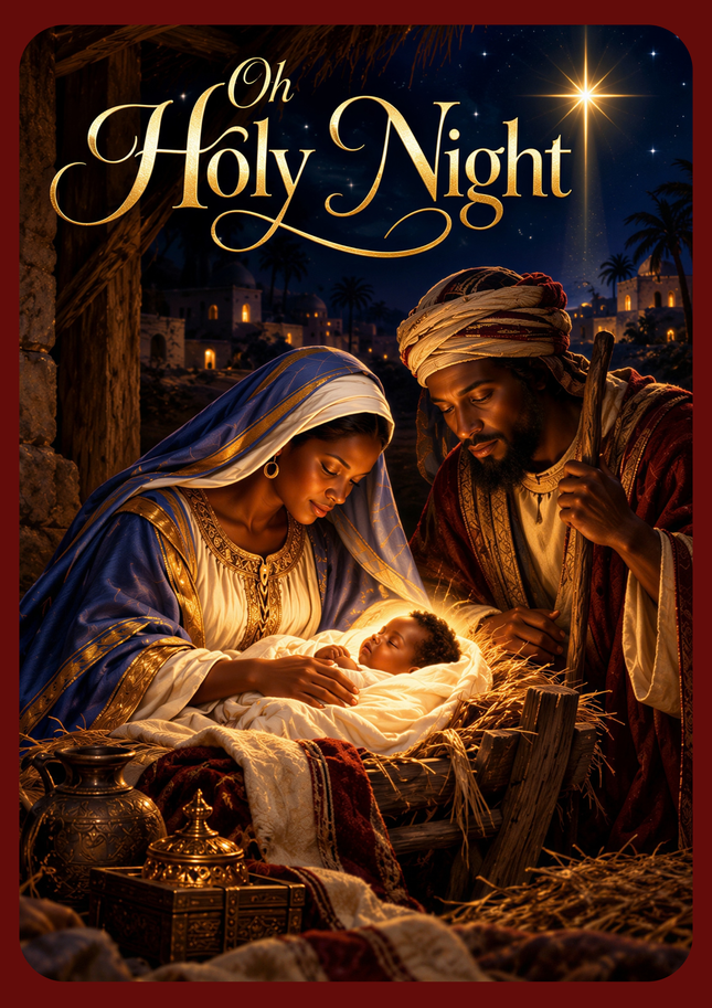 Oh Holy Night - Christmas Cards