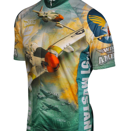 Tuskegee Airmen P-51 Cycling Jersey