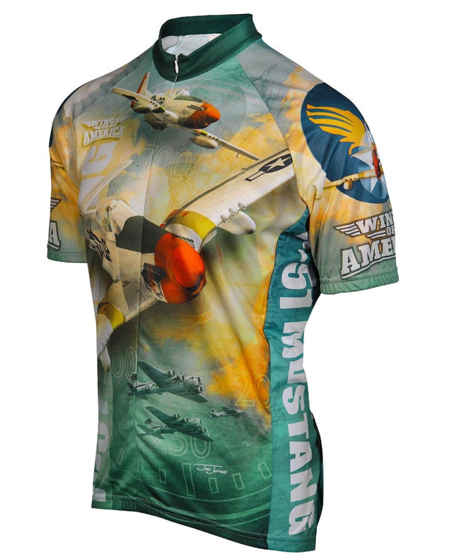 Tuskegee Airmen P-51 Cycling Jersey