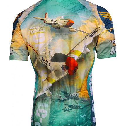 Tuskegee Airmen P-51 Cycling Jersey