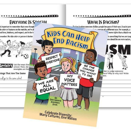 Kids Can Help End Racism - Activity Book