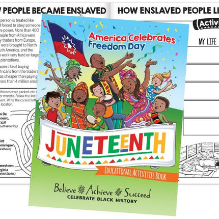 Juneteenth Freedom Day - Activity Book