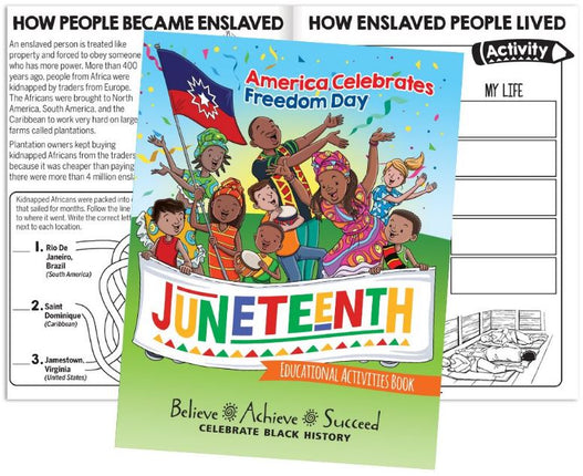 Juneteenth Freedom Day - Activity Book
