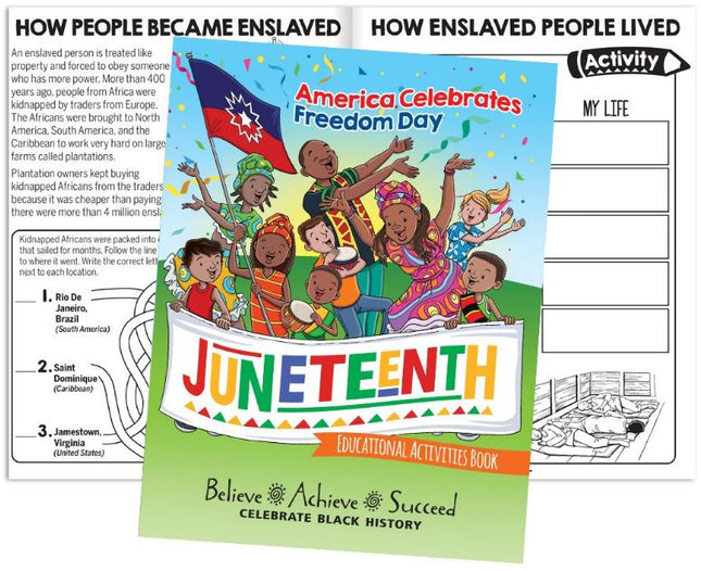 Juneteenth Freedom Day - Activity Book