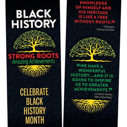 Strong Roots Amazing Achievements - Bookmark