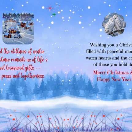 Snowbound Serenity - Christmas Cards