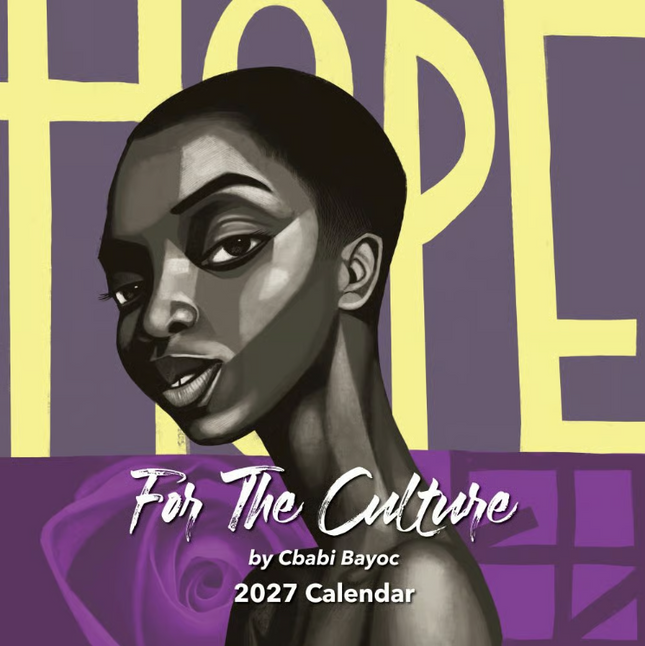 For The Culture 2027 Wall Calendar