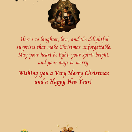 Sneaky Peeking - Christmas Cards