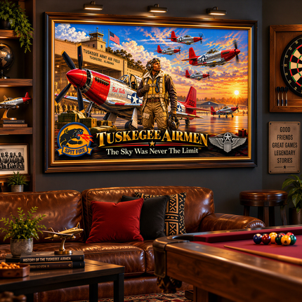 Tuskegee Airmen – The Sky Was Never The Limit - 1000-Piece Jigsaw Puzzle