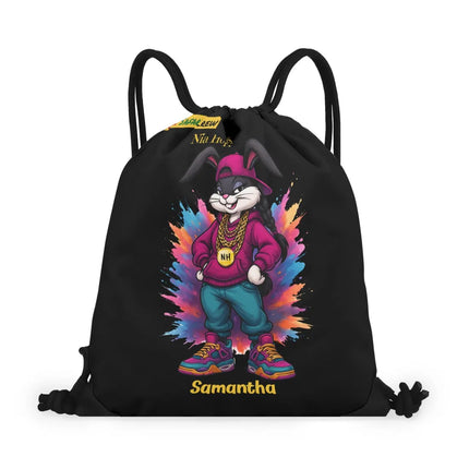 Nia Hopps - Urban Safari Crew - drawstring bag