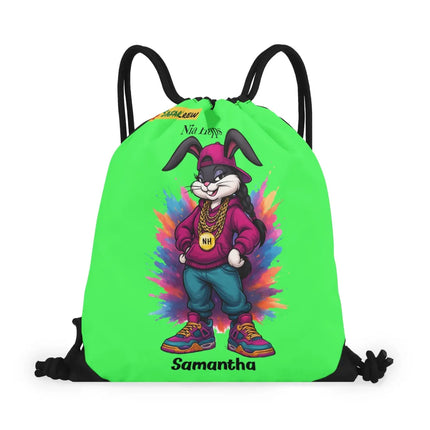 Nia Hopps - Urban Safari Crew - drawstring bag