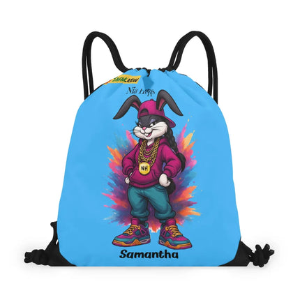 Nia Hopps - Urban Safari Crew - drawstring bag