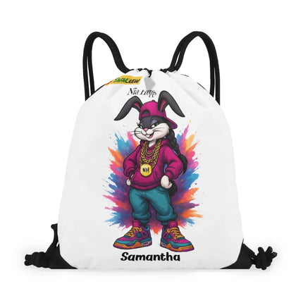 Nia Hopps - Urban Safari Crew - drawstring bag