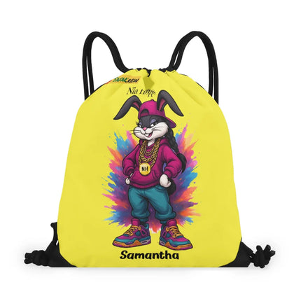 Nia Hopps - Urban Safari Crew - drawstring bag